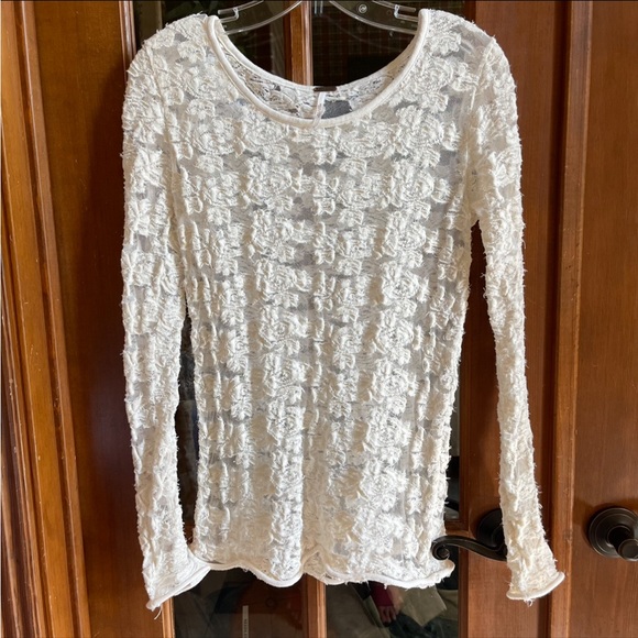 Free People lace top M - Picture 6 of 8